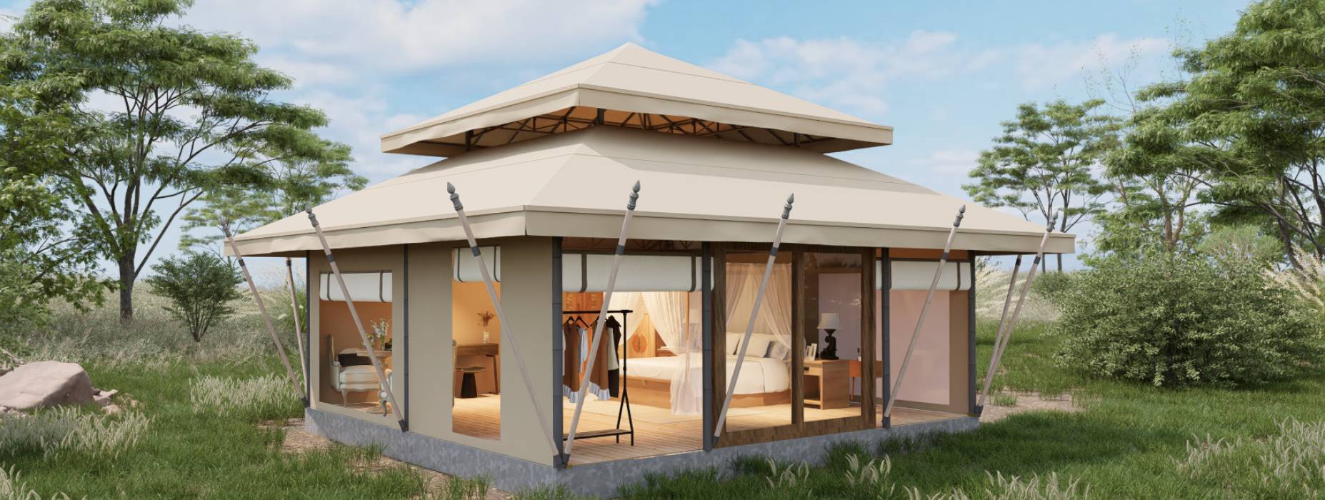 余杭区户外野奢帐篷